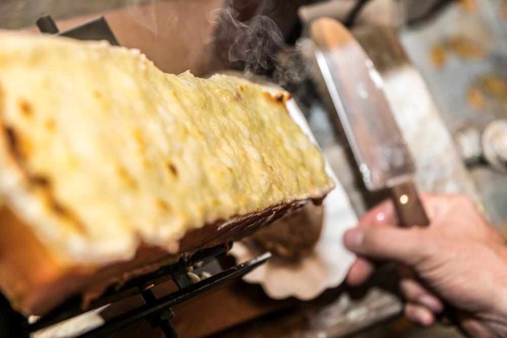 Fromage à raclette près de Les Arcs